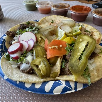 Thyda's Tacos - Taco Tuesday order (2 asada, 1 laguna, 1 jackfruit, 1 pollo) - Tacos Near Me - Honolulu, Hawaii Thyda's Tacos - Taco Tuesday order (2 asada, 1 laguna, 1 jackfruit, 1 pollo) - Tacos Near Me - Honolulu, Hawaii