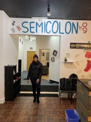 Semicolon Bookstore & Gallery by null