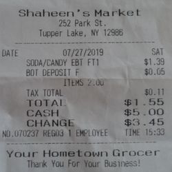 Shaheen's Meat and Deli - 2019-07-27 / Un IGA qui se nomme aussi Shaheen's Market