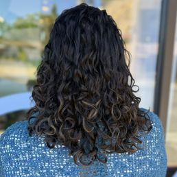 After the curly hair refresh package After the curly hair refresh package