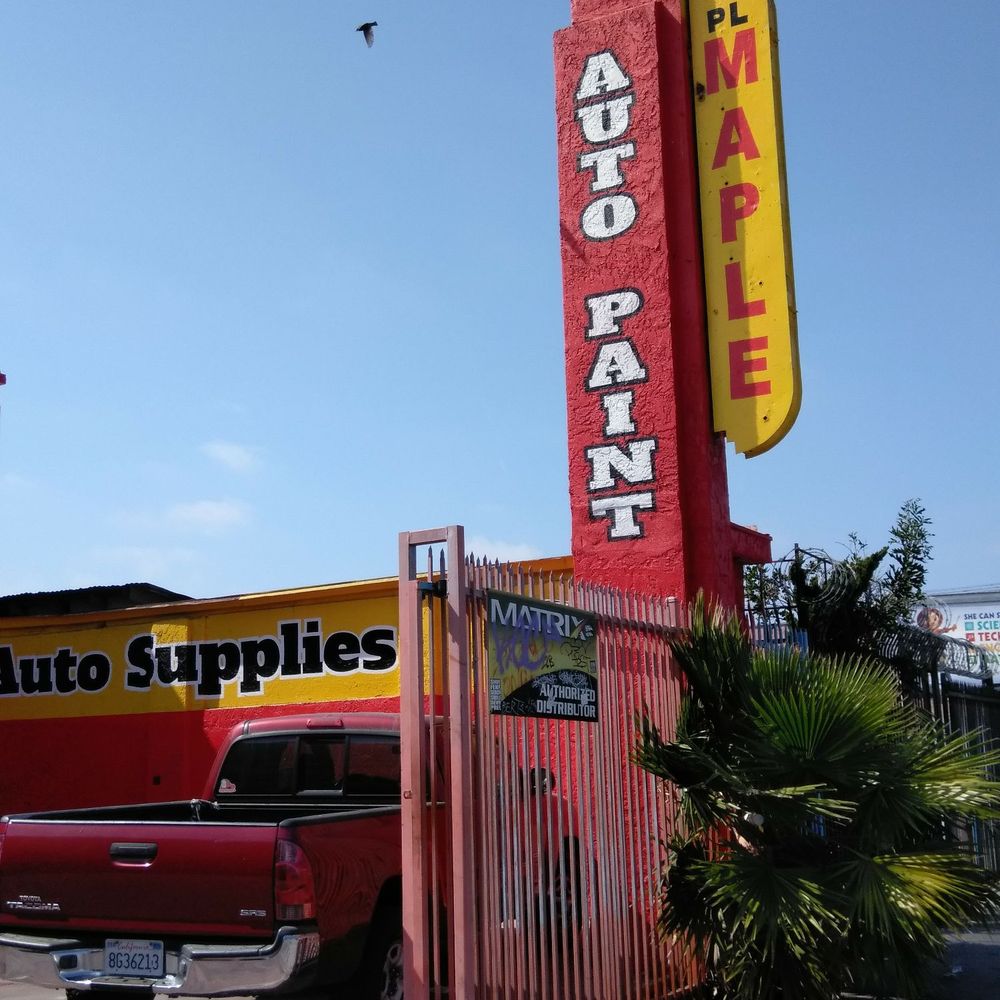 Maple Auto Paint - Street Sign Advertising Business - Body Shops Near Me - Los Angeles, California Maple Auto Paint - Street Sign Advertising Business - Body Shops Near Me - Los Angeles, California
