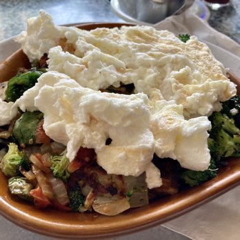 Sara's Kitchen - Vegetable skillet with egg white substitute~ YUM! - Breakfast & Brunch Near Me - Palm Beach Gardens, Florida Sara's Kitchen - Vegetable skillet with egg white substitute~ YUM! - Breakfast & Brunch Near Me - Palm Beach Gardens, Florida