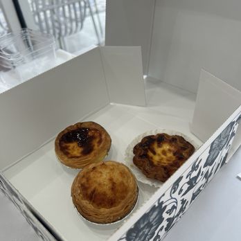 Patisserie Too - Portuguese Egg Tart  Caramel Croissant Egg Tart coconut egg tart - Patisserie/Cake Shop Near Me - Alhambra, California
