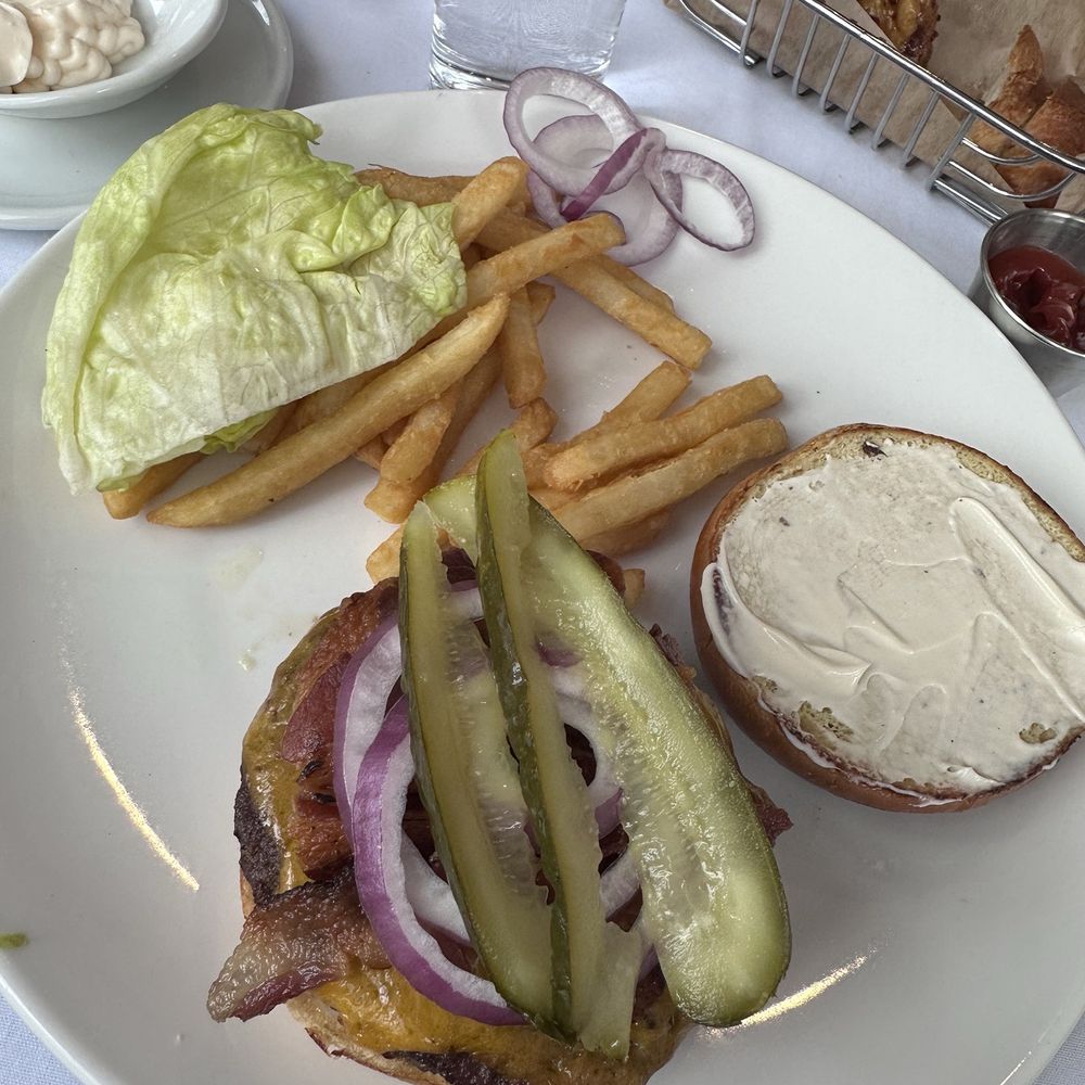 Scratch Bar & Grill - Cheddar cheese burger with bacon - Bars Near Me - New Rochelle, New York Scratch Bar & Grill - Cheddar cheese burger with bacon - Bars Near Me - New Rochelle, New York
