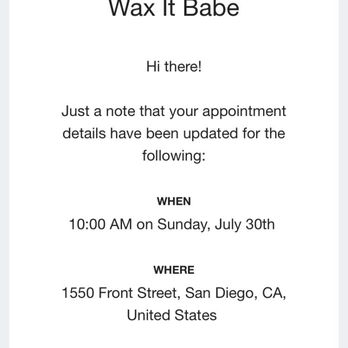 Wax It Babe - Sugaring Near Me - San Diego, California