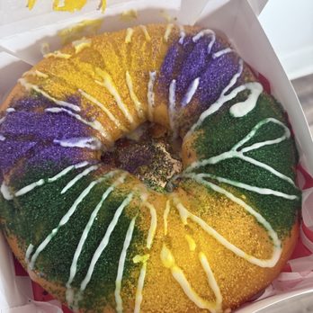 Bywater Bakery - Chantilly king cake - Cafes Near Me - New Orleans, Louisiana Bywater Bakery - Chantilly king cake - Cafes Near Me - New Orleans, Louisiana