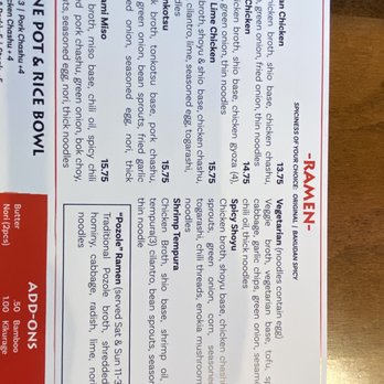 Bakudan Ramen - Ramen menu - Ramen Near Me - San Antonio, Texas Bakudan Ramen - Ramen menu - Ramen Near Me - San Antonio, Texas