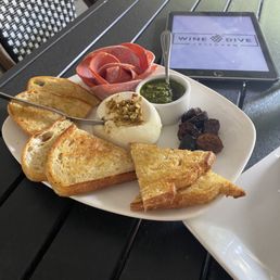 Burrata appetizer