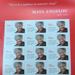 U.S. Postal Services - New Maya Angelou Stamps!