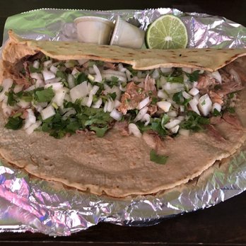 Taquería La Juquilita - Super taco (carnitas) - Mexican Near Me - Nashville, Tennessee Taquería La Juquilita - Super taco (carnitas) - Mexican Near Me - Nashville, Tennessee