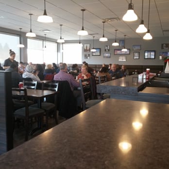 John's Family Restaurant - The bright modern dining area - Breakfast & Brunch Near Me - Brampton, Ontario