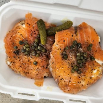 Courage Bagels - Simply Delicious on Sea Salt Sesame - Bagels Near Me - Los Angeles, California