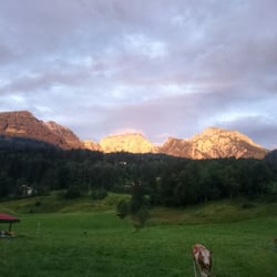 Gasthaus Café Waldstein - Abend Panorama