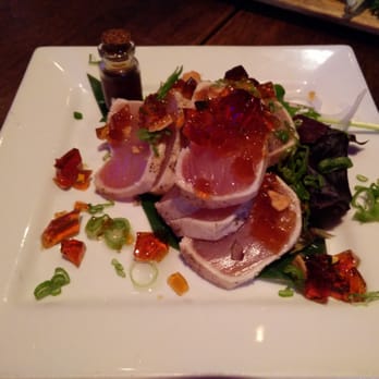 Kingyo Izakaya - Tuna tataki with ponzu jelly - Japanese Near Me - Toronto, Ontario