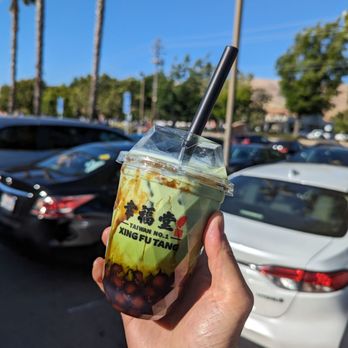 Xing Fu Tang - Matcha boba (don't get it.. it's terrible) - Bubble Tea Near Me - Milpitas, California Xing Fu Tang - Matcha boba (don't get it.. it's terrible) - Bubble Tea Near Me - Milpitas, California