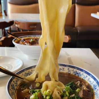 Shan Xi Magic Kitchen - Brisket noodle soup w Wide hand pulled noods - Chinese Near Me - San Diego, California Shan Xi Magic Kitchen - Brisket noodle soup w Wide hand pulled noods - Chinese Near Me - San Diego, California