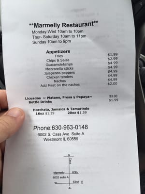 Menu photo 5 Marmelly Westmont, IL