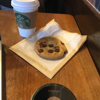 Starbucks - Coffee and cookie with a wireless charger - Coffee & Tea Near Me - Encino, California Starbucks - Coffee and cookie with a wireless charger - Coffee & Tea Near Me - Encino, California