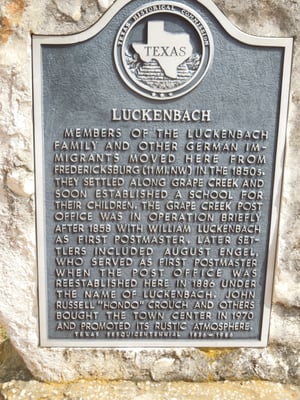 Menu photo 5 Luckenbach Texas Fredericksburg, TX