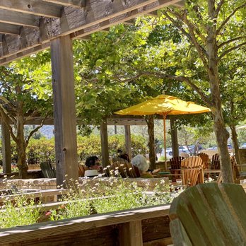 R+D Kitchen - Outside back patio - New American Near Me - Yountville, California R+D Kitchen - Outside back patio - New American Near Me - Yountville, California