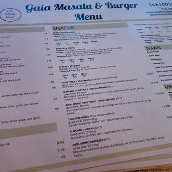 Gaia Masala & Burger - Hmm delicious menu - Indian Near Me - Astoria, New York Gaia Masala & Burger - Hmm delicious menu - Indian Near Me - Astoria, New York