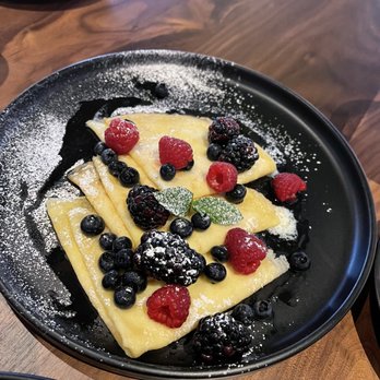 Julep Cast Iron Kitchen + Drink - Over 21 Very berry bourbon crepe. overly cheesy tasting / buttery crepe. Not the typical crepe flavor i was expecting. - New American Near Me - Brea, California Julep Cast Iron Kitchen + Drink - Over 21 Very berry bourbon crepe. overly cheesy tasting / buttery crepe. Not the typical crepe flavor i was expecting. - New American Near Me - Brea, California
