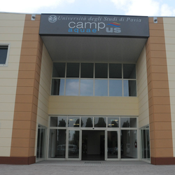 Campus Aquae - L'entrata di Campus Aquae