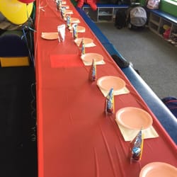My Gym - Birthday party set up