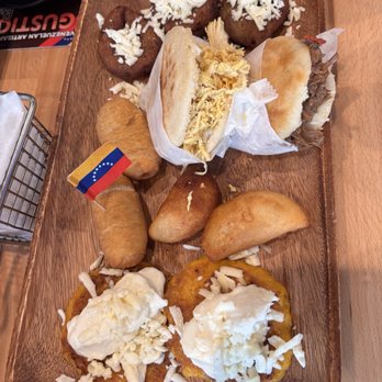 Gusticos Bistro - Venezuelan Sampler - Latin American Near Me - Deerfield Beach, Florida Gusticos Bistro - Venezuelan Sampler - Latin American Near Me - Deerfield Beach, Florida