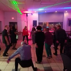 Lombardi Society American - Had the dancefloor lit for the class of 79! Lombardi for events in Rockford Illinois. Next to Rock River w nice patio and boat access.