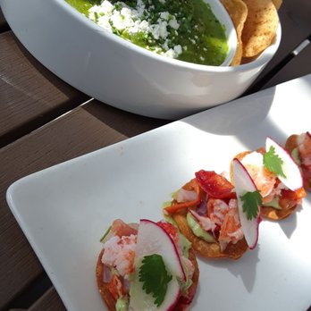 Earls Kitchen + Bar - Lobster Tostadas and Spinach Dip - New American Near Me - Miami, Florida Earls Kitchen + Bar - Lobster Tostadas and Spinach Dip - New American Near Me - Miami, Florida