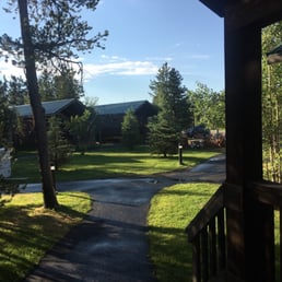 Cabins area with a fire pit for the complimentary S'mores. Cabins area with a fire pit for the complimentary S'mores.