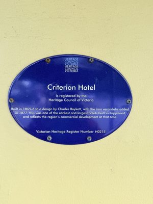 The Criterion Hotel by null