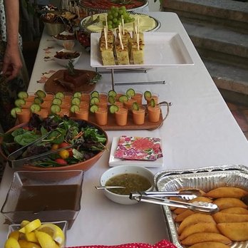 Savory Roads Catering - Tortilla Española, Gazpacho shooters, empanadas, Mixed salad - Caterers Near Me - Los Angeles, California Savory Roads Catering - Tortilla Española, Gazpacho shooters, empanadas, Mixed salad - Caterers Near Me - Los Angeles, California