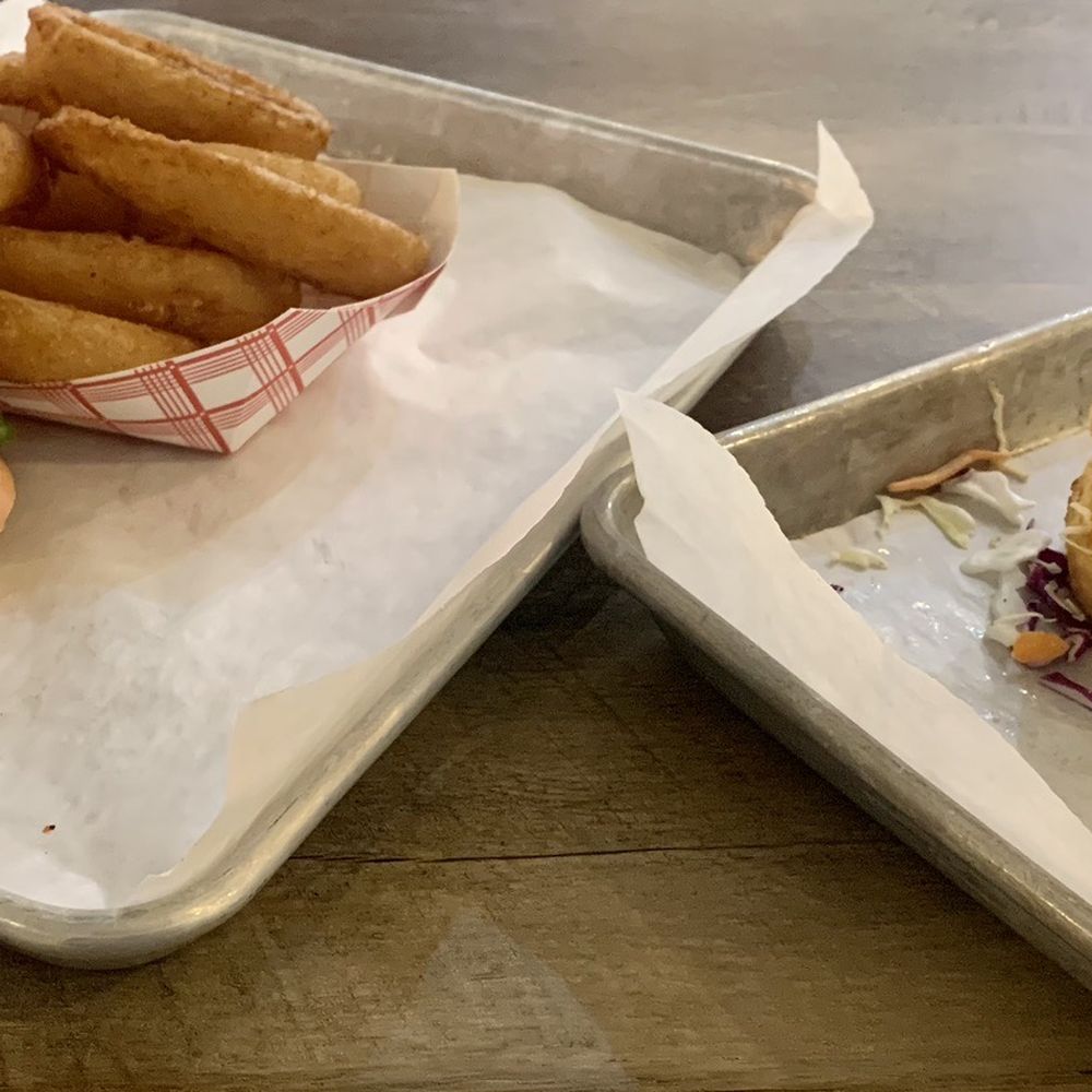 The Flying Cow - The Classic and The Chipotle Burgers with Onion Rings - Burgers Near Me - Richmond, Texas The Flying Cow - The Classic and The Chipotle Burgers with Onion Rings - Burgers Near Me - Richmond, Texas