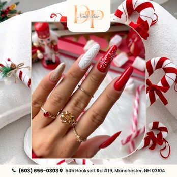 DP Nails Bar - Deck your nails with holiday magic--because every detail deserves to shine this Christmas. - Nail Salons Near Me - Manchester, New Hampshire