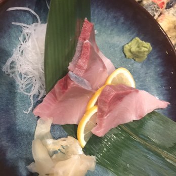 Kaori Izakaya - Hamachi sashimi - thick cut - Japanese Near Me - Vancouver, British Columbia Kaori Izakaya - Hamachi sashimi - thick cut - Japanese Near Me - Vancouver, British Columbia
