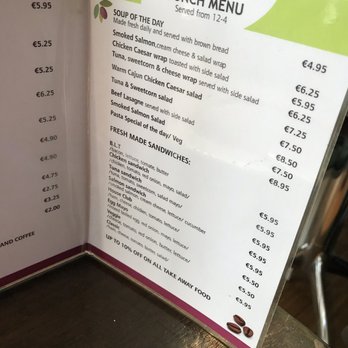 Olive Cafe - Menu lunch - Cafes Near Me - Dublin, D