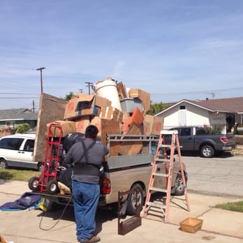 Cool Guy Junk Removal and Hauling - Norberto with first truck load I couldn't believe it. - Junk Removal & Hauling Near Me - Quartz hill , California