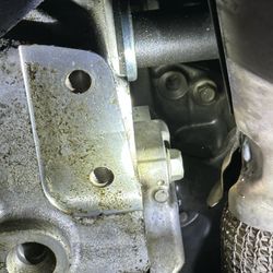 The Care Shop - Where are the transmission oil was coming from the axle seal.