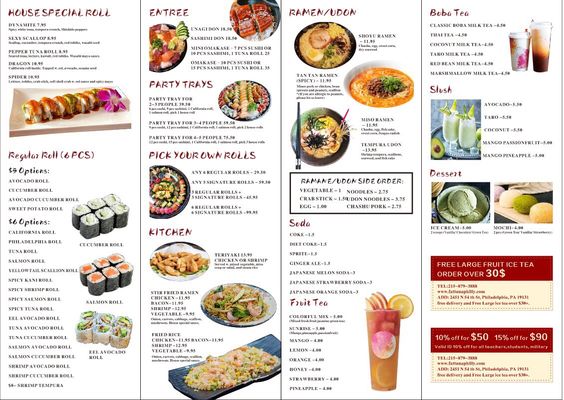 Menu photo 5 Fat Tuna Sushi Philadelphia, PA Menu photo 5 Fat Tuna Sushi Philadelphia, PA
