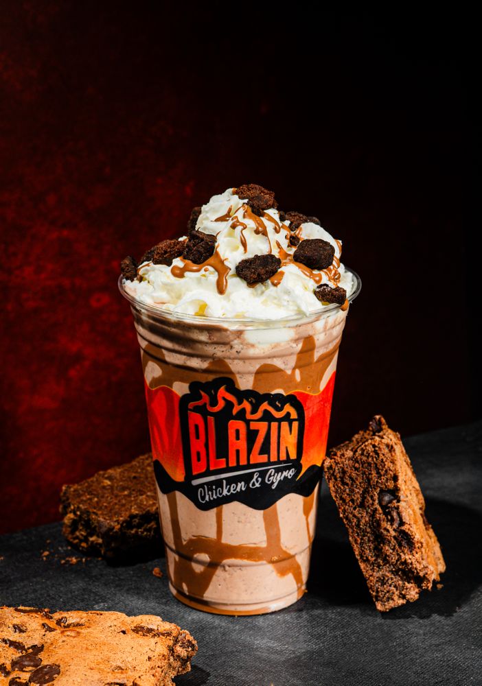 Food from Blazin Chicken & Gyro