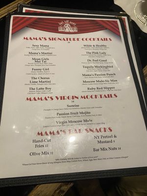 Menu photo 2 Don't Tell Mama New York, NY Menu photo 2 Don't Tell Mama New York, NY