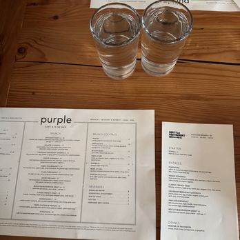 Purple Cafe And Wine Bar - Menus - Cocktail Bars Near Me - Seattle, Washington