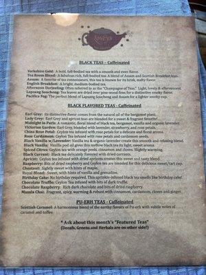 Menu photo 8 Lovey's Tea Shoppe Pacifica, CA