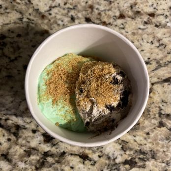 Pie Bar - Lucky grasshopper and Oreo Small Mousse Cup - Desserts Near Me - Austin, Texas