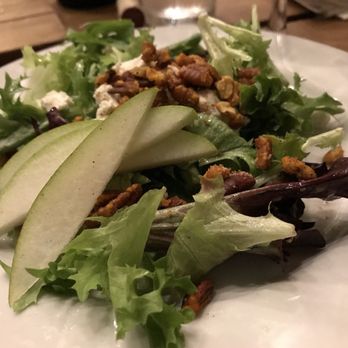 The Leaning Pear - Other half of the combo, House pear salad. Delicious! - Sandwiches Near Me - Wimberley, Texas The Leaning Pear - Other half of the combo, House pear salad. Delicious! - Sandwiches Near Me - Wimberley, Texas