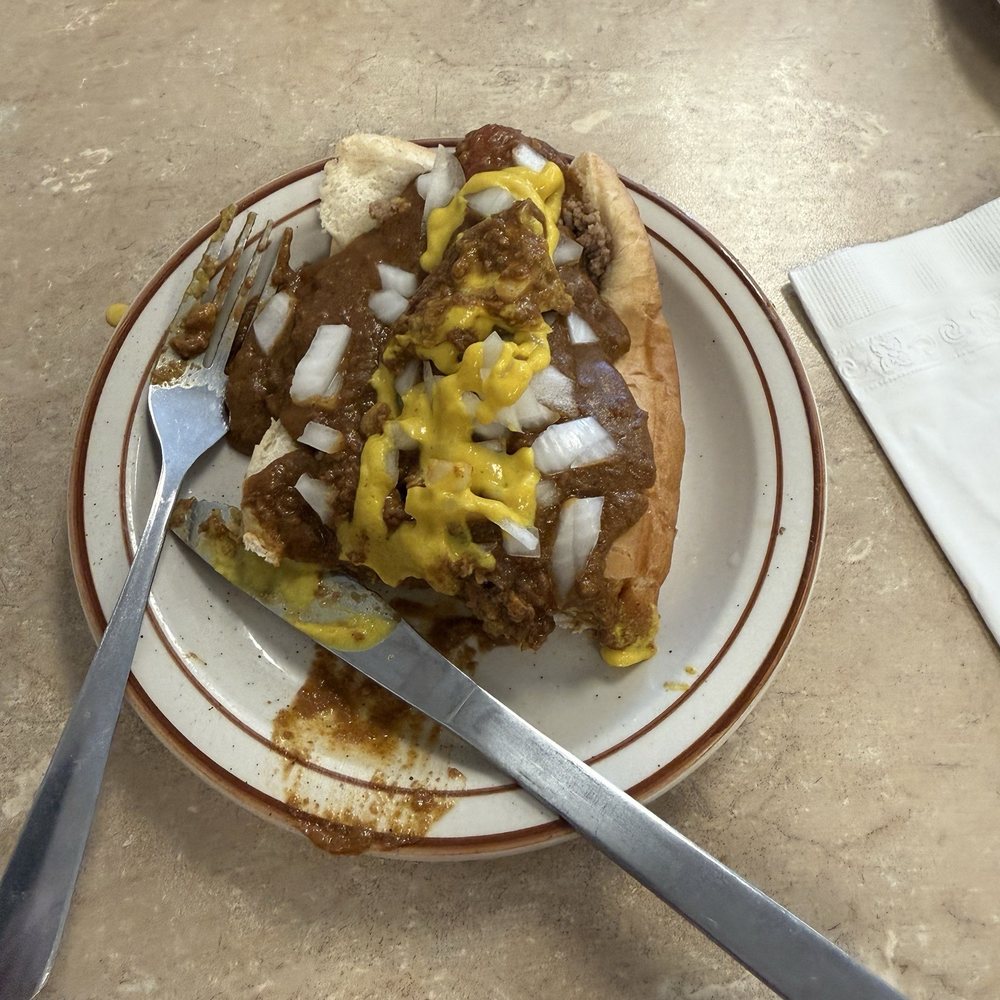Olympic Coney Island - The Olympic with loose ground meat. - American Near Me - Brownstown Twp, Michigan Olympic Coney Island - The Olympic with loose ground meat. - American Near Me - Brownstown Twp, Michigan