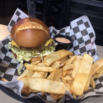 The Dive Restaurant and Bar - Basic cheese burger and fries - Dive Bars Near Me - Richland, Washington The Dive Restaurant and Bar - Basic cheese burger and fries - Dive Bars Near Me - Richland, Washington