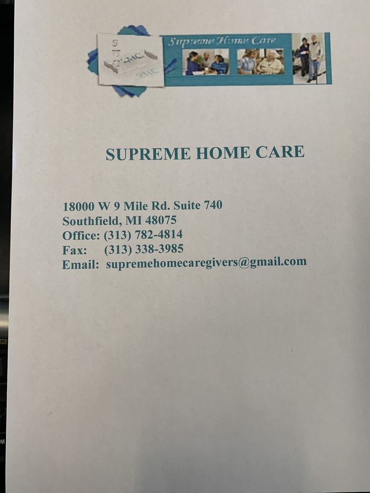 Supreme Home Caregivers - home care agency in Southfield, MI